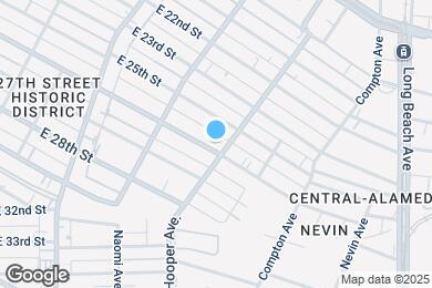 Map image of the property - 1265 E Adams Blvd