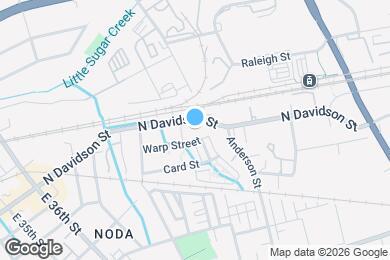 Map image of the property - 3635 Warp St