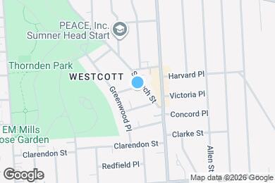 Map image of the property - 114 Judson St