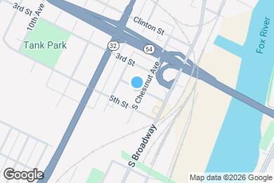 Map image of the property - 826 S Chestnut Ave