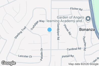 Map image of the property - 1496 Paladin Ct