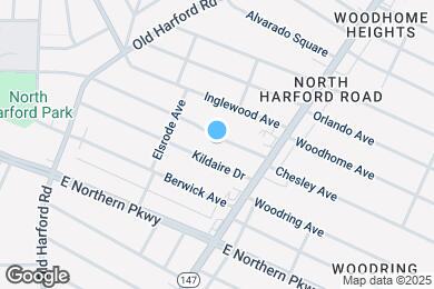 Map image of the property - 2901 Chesley Ave