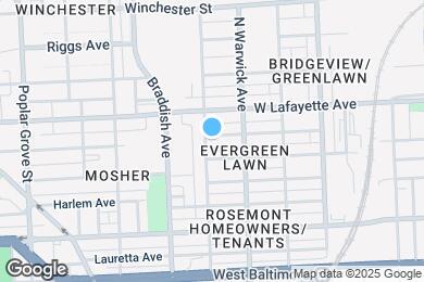 Map image of the property - 2543 Calverton Heights Ave