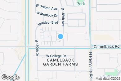 Map image of the property - 5013 N 189th Dr