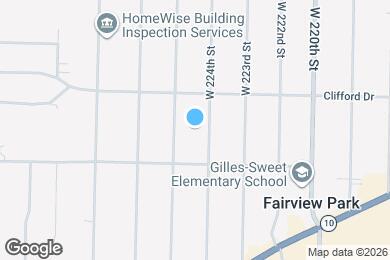 Map image of the property - 4120 W 224th St