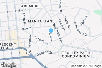 Map image of the property - 1933 Moss St