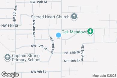 Map image of the property - 1406 N Parkway Ave