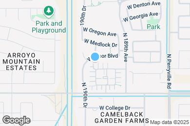 Map image of the property - 5120 N 189th Glen