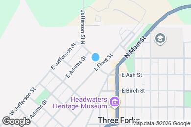 Map image of the property - 132 E Front St