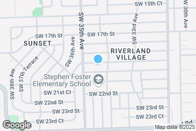 Map image of the property - 3440 SW 20th St