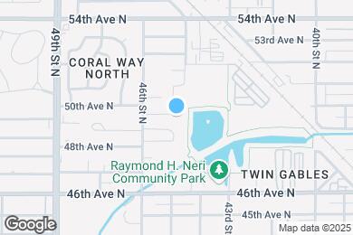 Map image of the property - 4460 49th Ave N