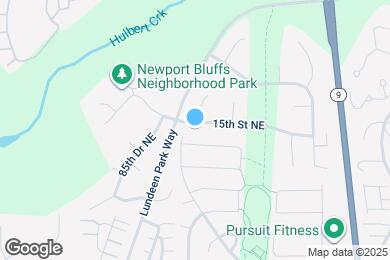 Map image of the property - 8628 15th St NE