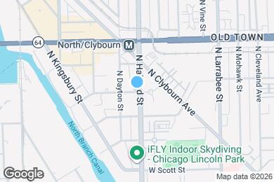 Map image of the property - 804 W Blackhawk St