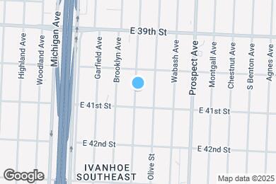 Map image of the property - 4029 Park Ave