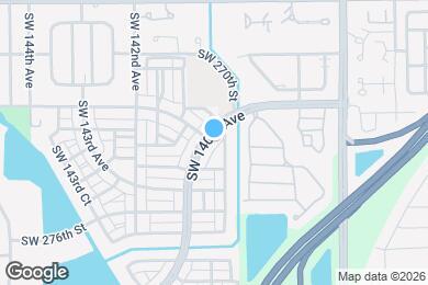 Map image of the property - 13982 SW 272nd St
