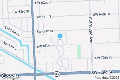 Map image of the property - 10420 SW 67th St