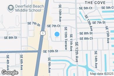 Map image of the property - 812 SE 9th Ter
