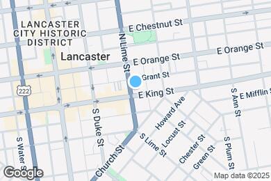 Map image of the property - 205 E King St