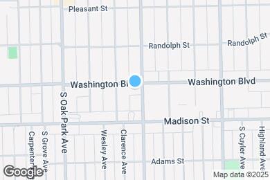 Map image of the property - 403 S East Ave