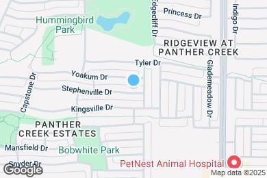 Map image of the property - 12028 Stephenville Dr