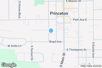 Map image of the property - 827 S 1st St