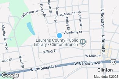 Map image of the property - 400 N Sloan St