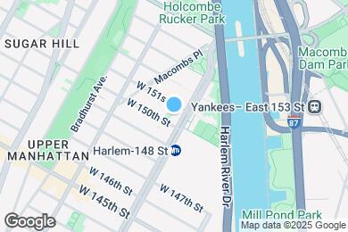 Map image of the property - 2600 Adam Clayton Powell Jr Blvd