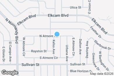 Map image of the property - 891 N Atmore Cir