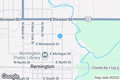 Map image of the property - 312 N Illinois St