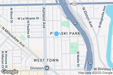 Map image of the property - 1547 W Blackhawk St