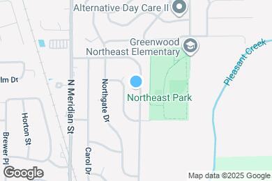 Map image of the property - 614 Park Dr