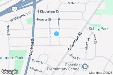 Map image of the property - 808 Davis St