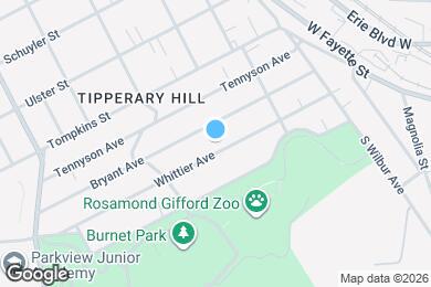 Map image of the property - 308 Whittier Ave