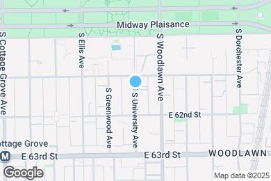 Map image of the property - 6115 S University Ave