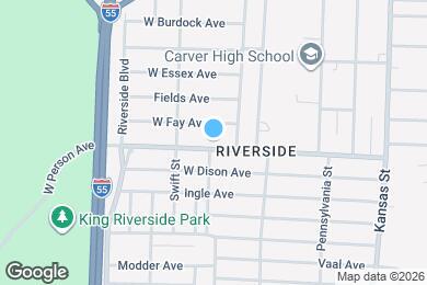 Map image of the property - 276 W Person Ave