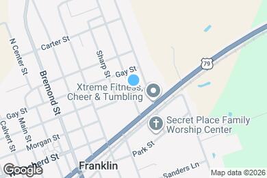 Map image of the property - 503 Perkins St