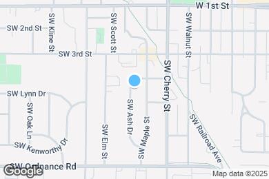 Map image of the property - 409 SW Ash Dr