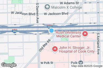 Map image of the property - 1915 W Congress Pkwy