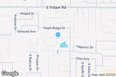 Map image of the property - 1501 Sunset View Cir