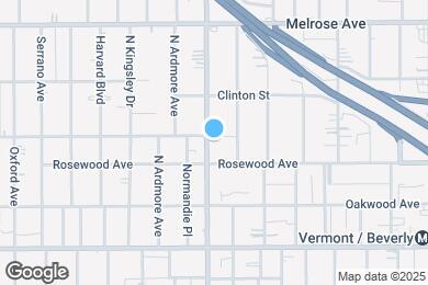 Map image of the property - 516-522 N Normandie Ave