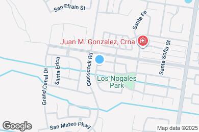 Map image of the property - 3301 Santa Olivia St