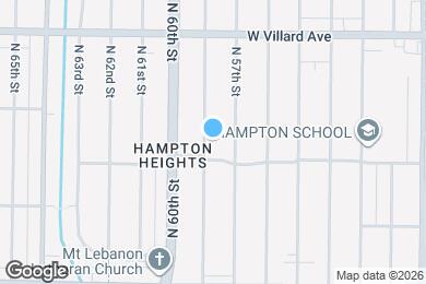 Map image of the property - 5028 N 58th St