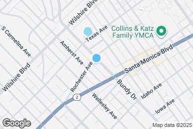 Map image of the property - 1415 S Bundy Dr
