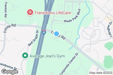 Map image of the property - 1607 Bowery Dr