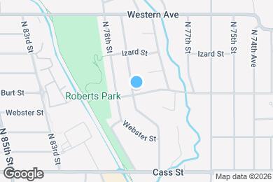 Map image of the property - 801 N 77th Ave