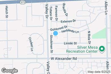 Map image of the property - 4119 Tatum Ct