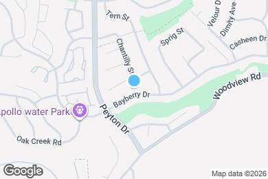 Map image of the property - 3414 Bayberry Dr