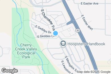 Map image of the property - 16294 E Geddes Ln