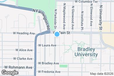 Map image of the property - 918 N Cooper St