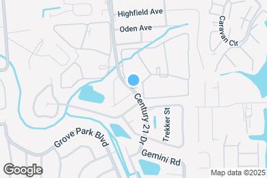 Map image of the property - 617 Century 21 Dr